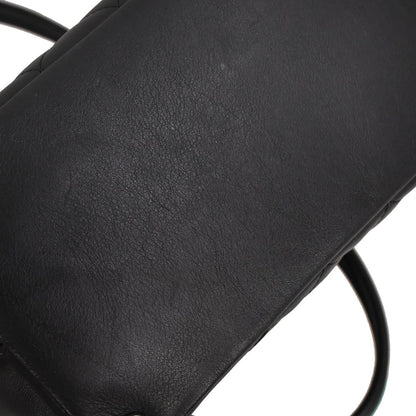 Chanel Black Calfskin Cambon Ligne Tote Handbag