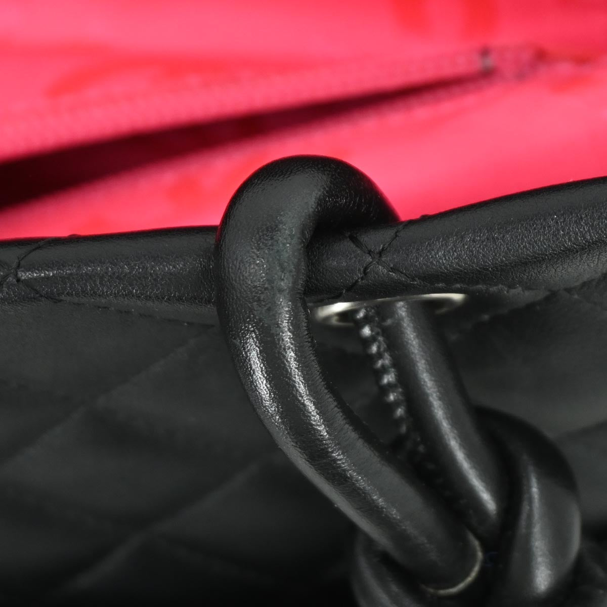 Chanel Black Calfskin Cambon Ligne Tote Handbag