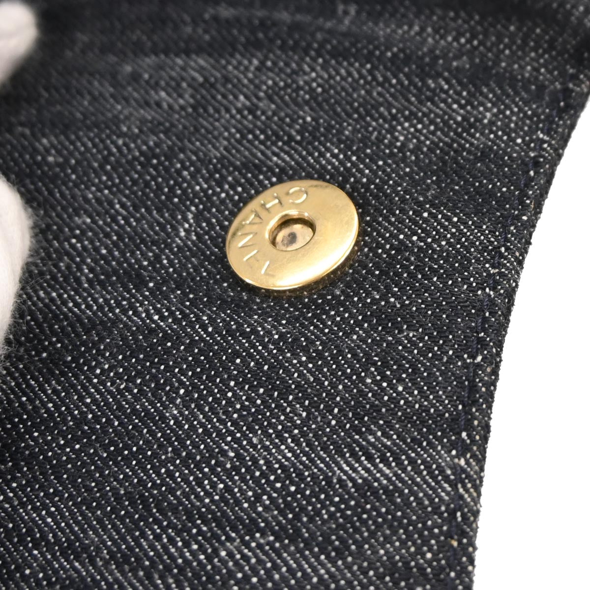 Chanel Indigo Denim Coco Cabas Tote Handbag