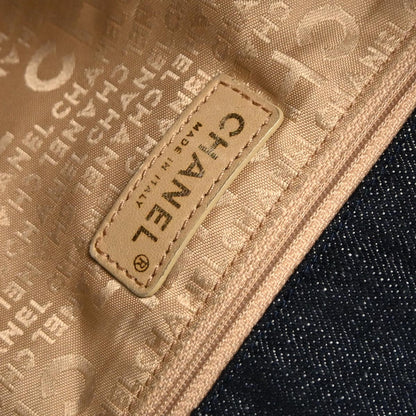 Chanel Indigo Denim Coco Cabas Tote Handbag