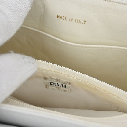 Chanel White Caviar Handbag