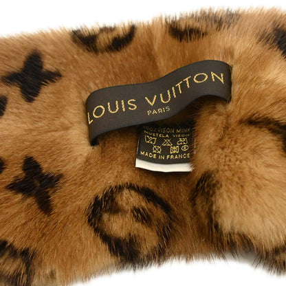 Louis Vuitton * Monogram Mink Escharp Fur Stole Shawl M72245