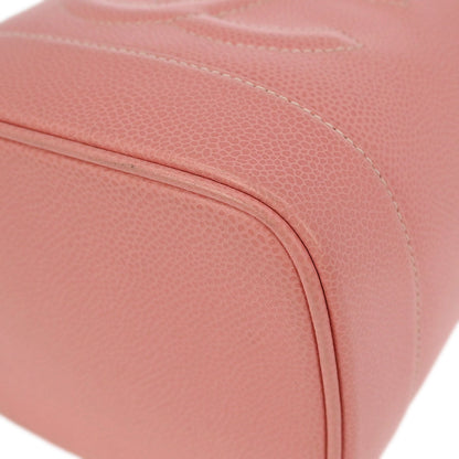 Chanel 2003-2004 Pink Caviar Timeless Vanity Handbag