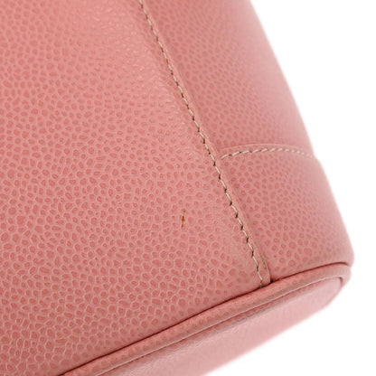 Chanel 2003-2004 Pink Caviar Timeless Vanity Handbag