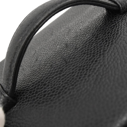 Chanel 1994-1996 Black Caviar Timeless Vanity Handbag