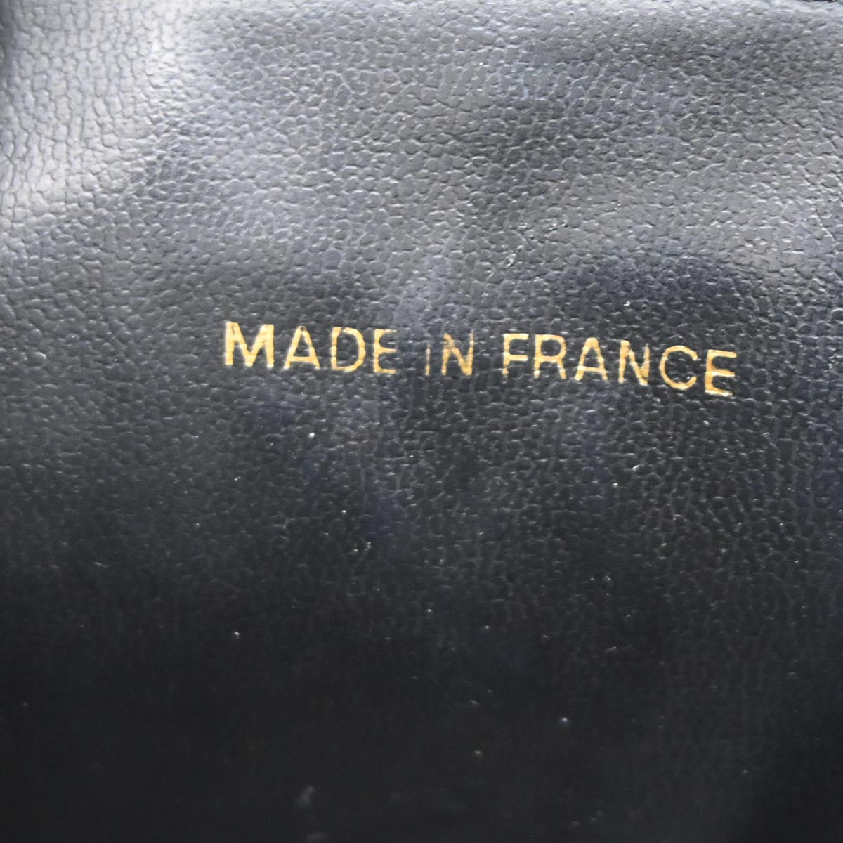 Chanel 1994-1996 Black Caviar Timeless Vanity Handbag