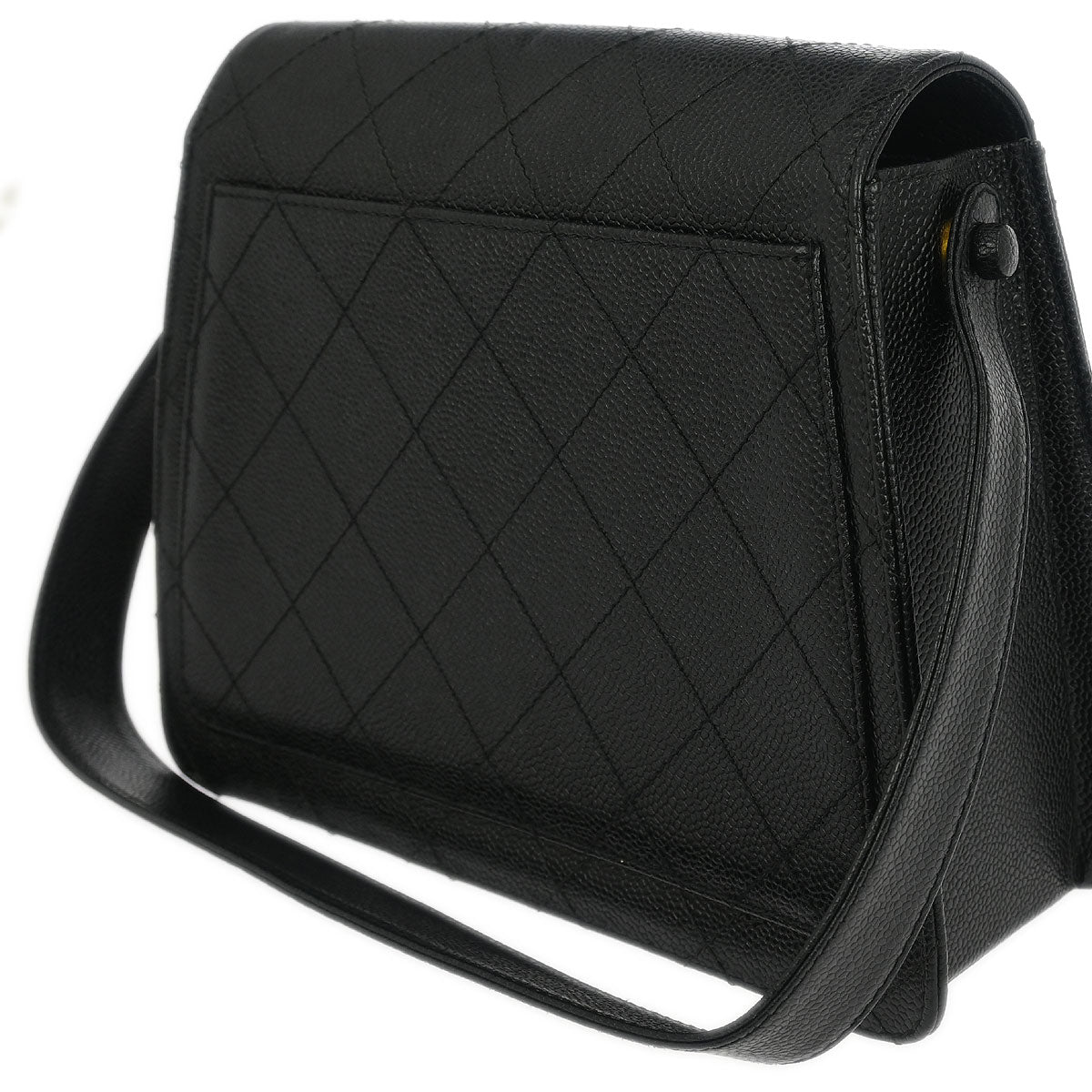 Chanel Black Caviar Shoulder Bag