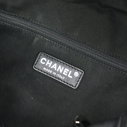 Chanel Black Caviar Timeless CC Bowler Bag