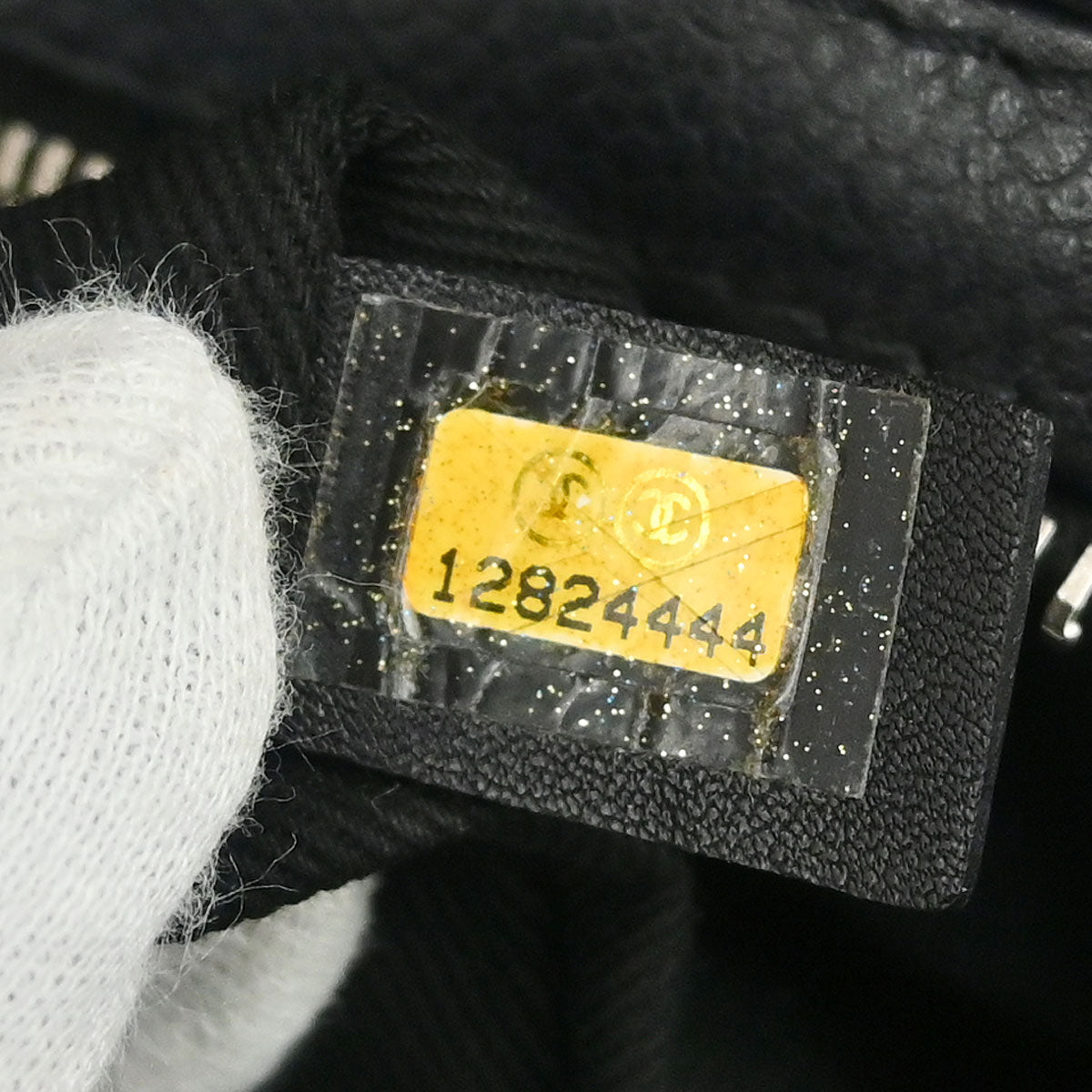 Chanel Black Caviar Timeless CC Bowler Bag