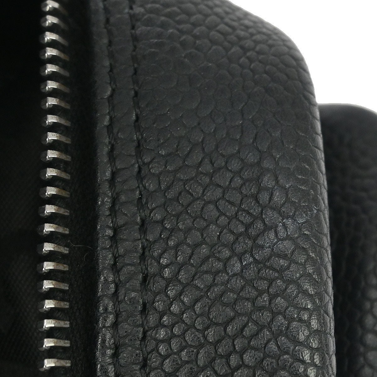 Chanel 2005-2006 Black Caviar Chocobar Handbag