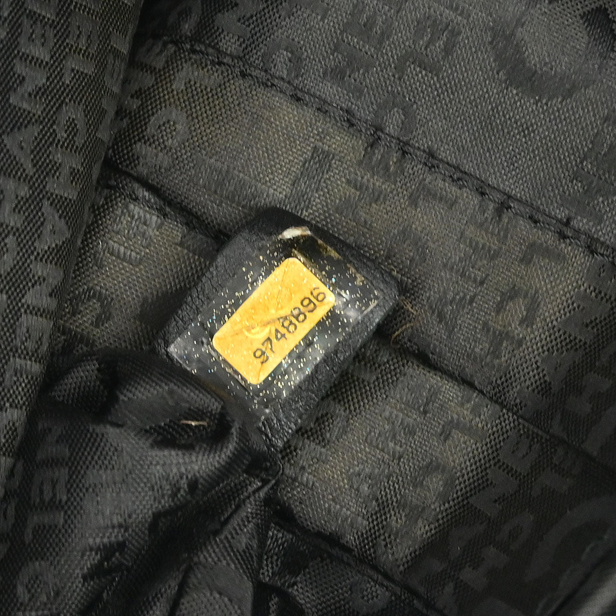 Chanel 2005-2006 Black Caviar Chocobar Handbag