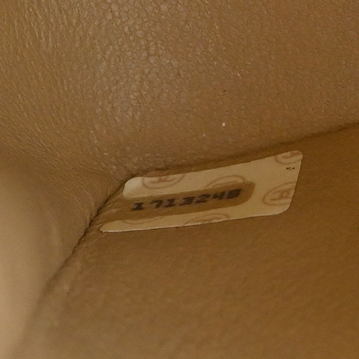 Chanel 1989-1991 Beige Lambskin Single Flap Shoulder Bag