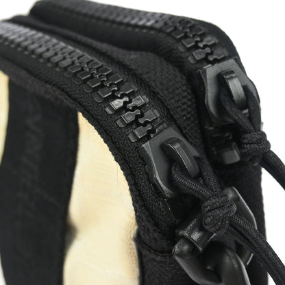 Chanel Black White Nylon Jacquard Travel Line Crossbody Bag