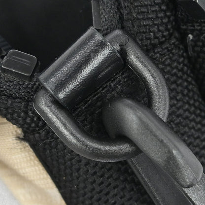 Chanel Black White Nylon Jacquard Travel Line Crossbody Bag