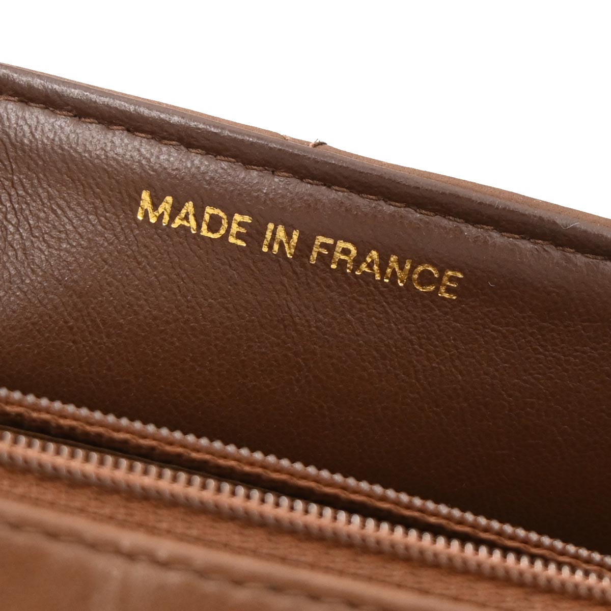 Chanel 1991-1994 Brown Lambskin Small Diana Shoulder Bag