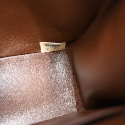 Chanel 1991-1994 Brown Lambskin Small Diana Shoulder Bag