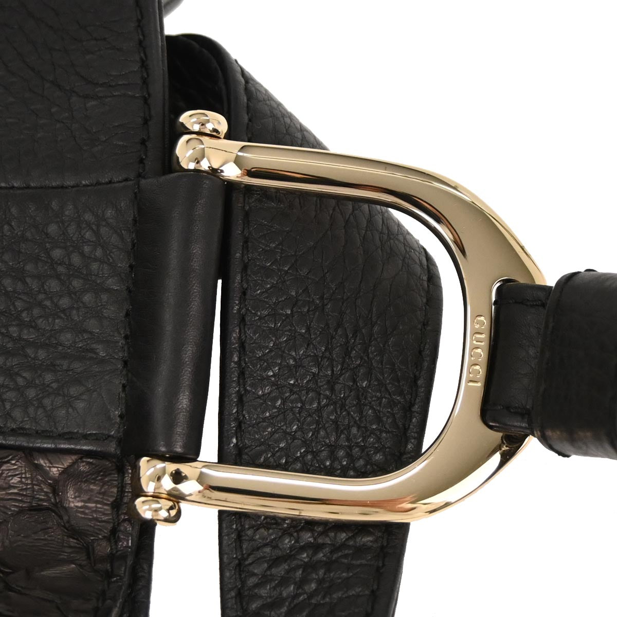 Gucci * Black Python Tote Bag