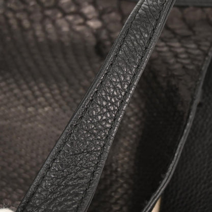 Gucci * Black Python Tote Bag