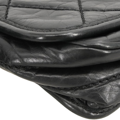 Chanel 2005-2006 Black Calfskin Shoulder Bag