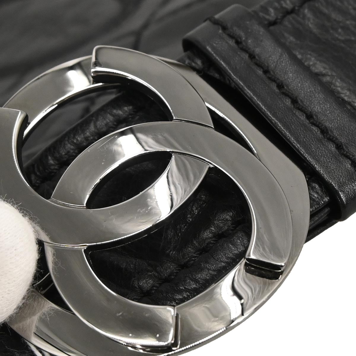 Chanel 2005-2006 Black Calfskin Shoulder Bag