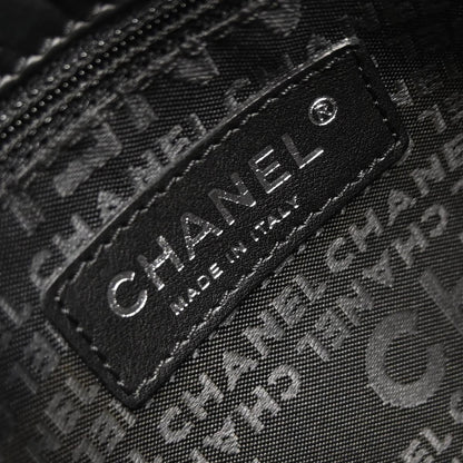 Chanel 2005-2006 Black Calfskin Shoulder Bag