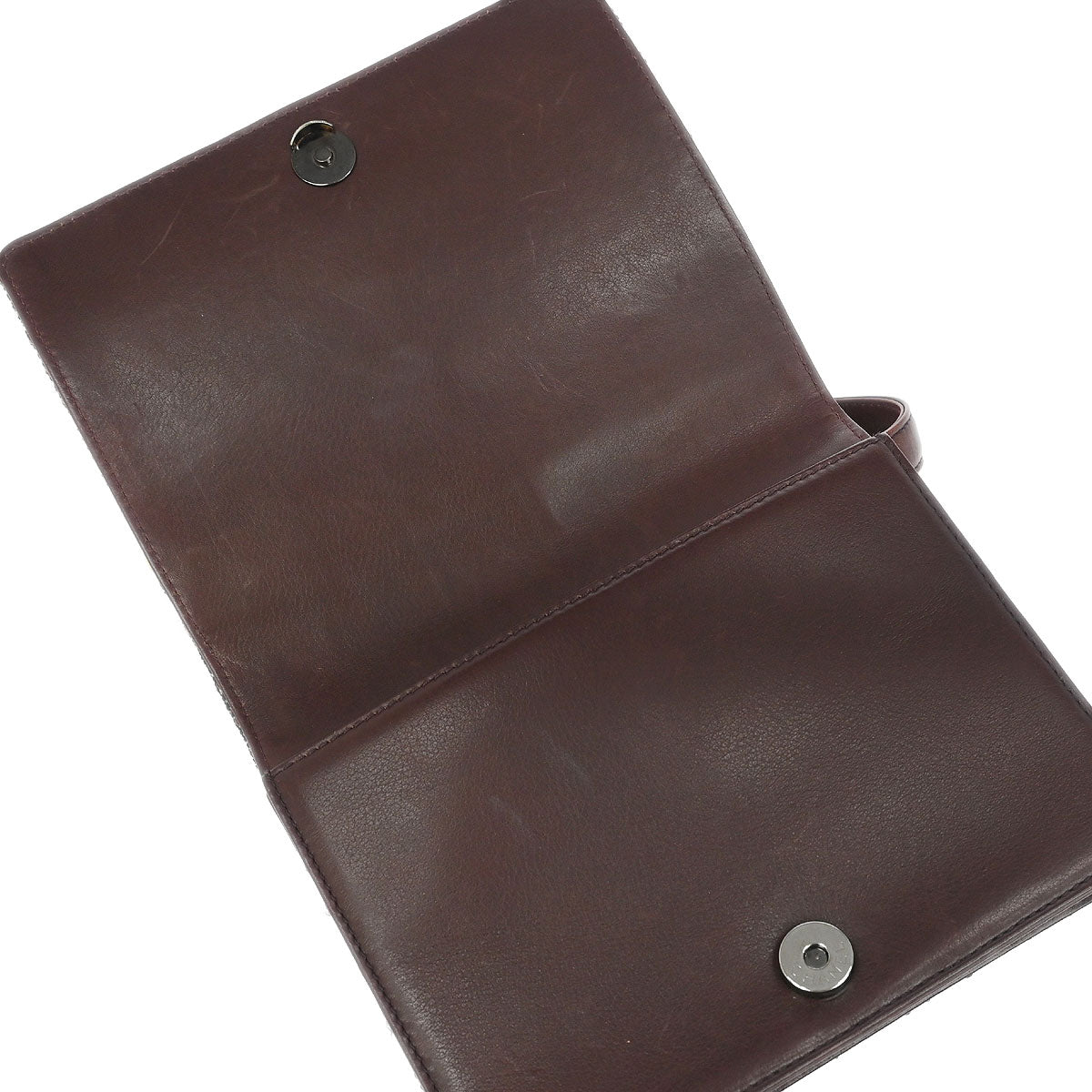 Chanel Brown Tweed Mademoiselle Lock Handbag