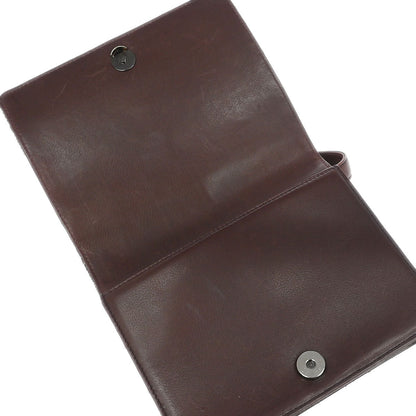 Chanel Brown Tweed Mademoiselle Lock Handbag