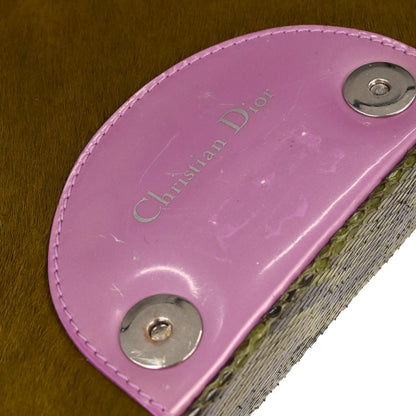 Christian Dior * Green Python Pony Hair Malice Handbag