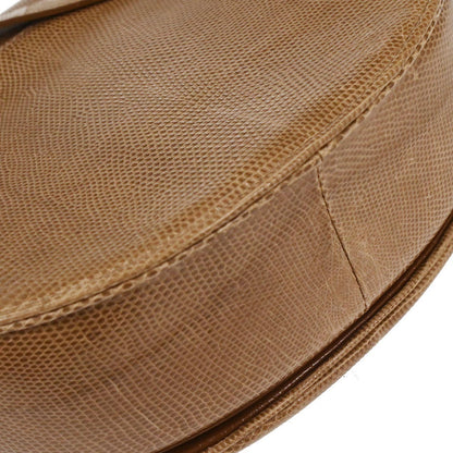 Yves Saint Laurent * Brown Lizard Shoulder Bag