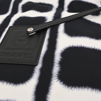 Chanel 2006-2008 Black Nylon Sport Line Reversible Shoulder Bag