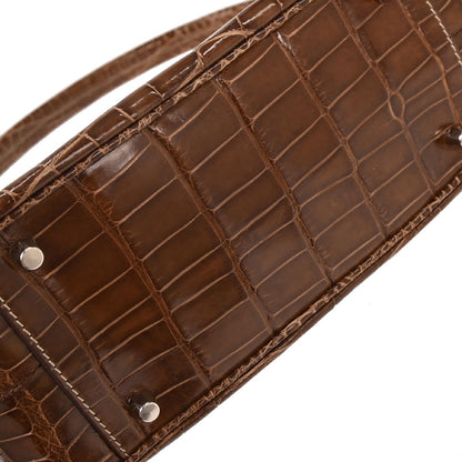 Prada * Brown Crocodile Handbag