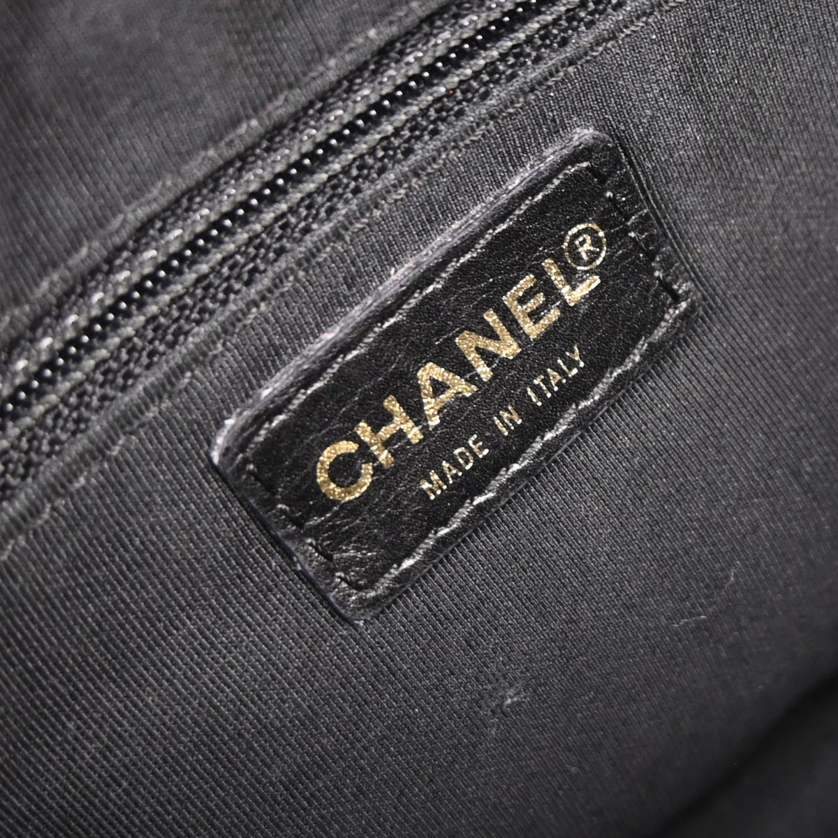 Chanel Black Caviar Petite Timeless Tote PTT Chain Handbag