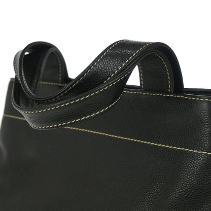 Chanel Black Caviar 2way Shoulder Tote Bag