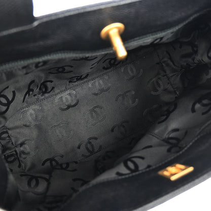 Chanel Black Caviar 2way Shoulder Tote Bag