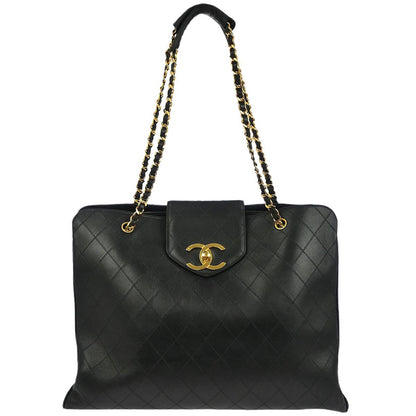 Chanel Black Lambskin Bicolore Supermodel Shoulder Bag
