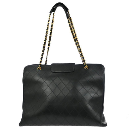 Chanel Black Lambskin Bicolore Supermodel Shoulder Bag