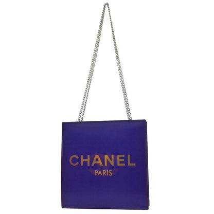 Chanel 2000-2002 Purple PVC Holographic Tote Bag