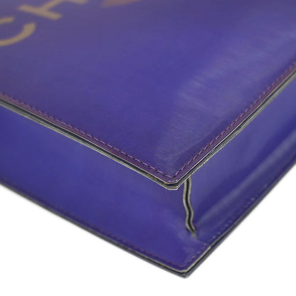 Chanel 2000-2002 Purple PVC Holographic Tote Bag