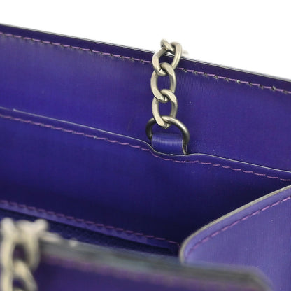 Chanel 2000-2002 Purple PVC Holographic Tote Bag
