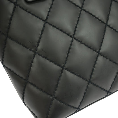 Chanel Black Calfskin Wild Stitch Tote Bag