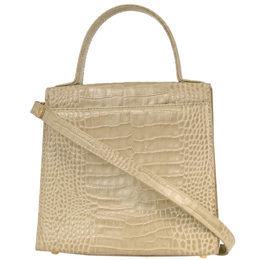 Yves Saint Laurent * Light Green Leather Handbag