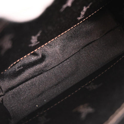 Yves Saint Laurent * Light Green Leather Handbag