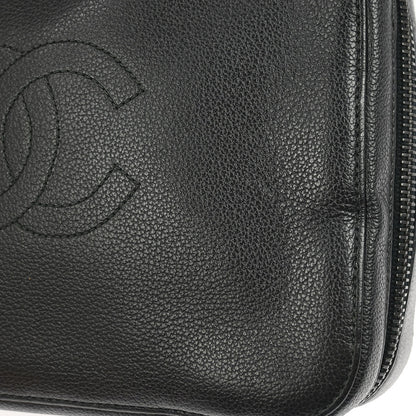 Chanel 1997-1999 Black Calfskin Handbag