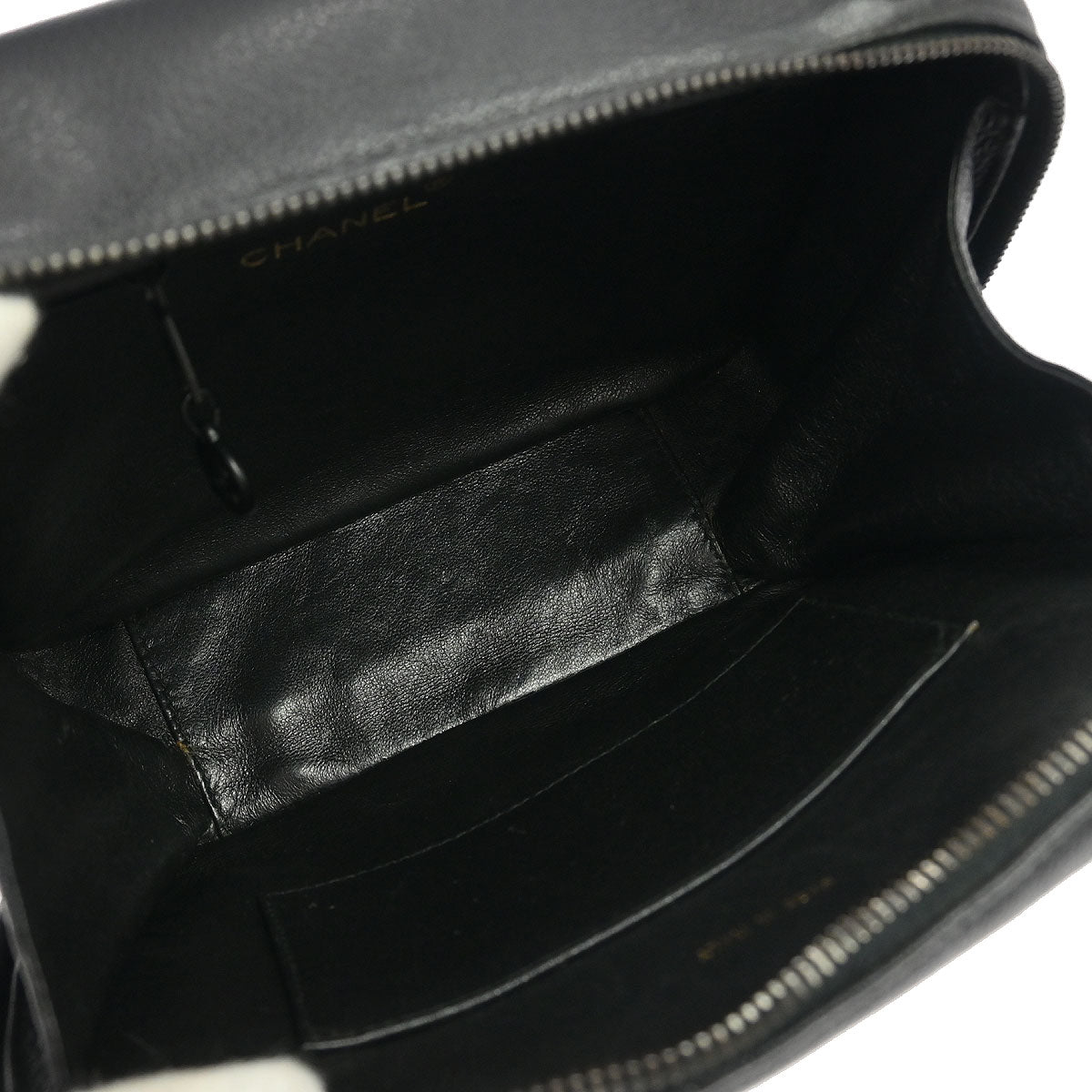 Chanel 1997-1999 Black Calfskin Handbag