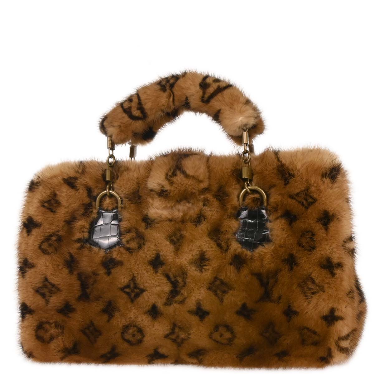 Louis Vuitton * Monogram Mink Handbag