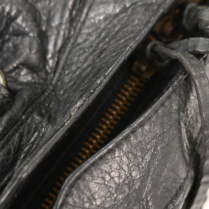 Balenciaga Black The Town 2way Shoulder Handbag