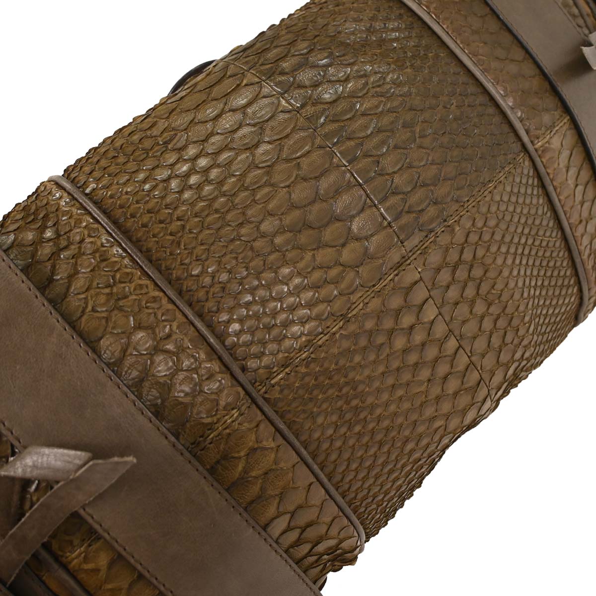 Chloe * Brown Python Silverado Handbag