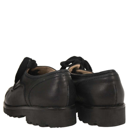 Chanel * Black Leather Shoes #35