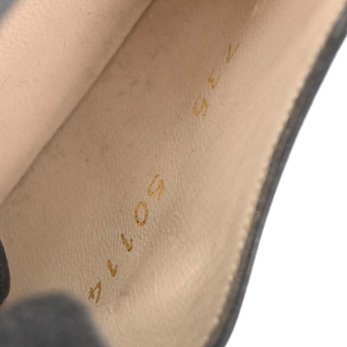 Chanel * Black Leather Shoes #35