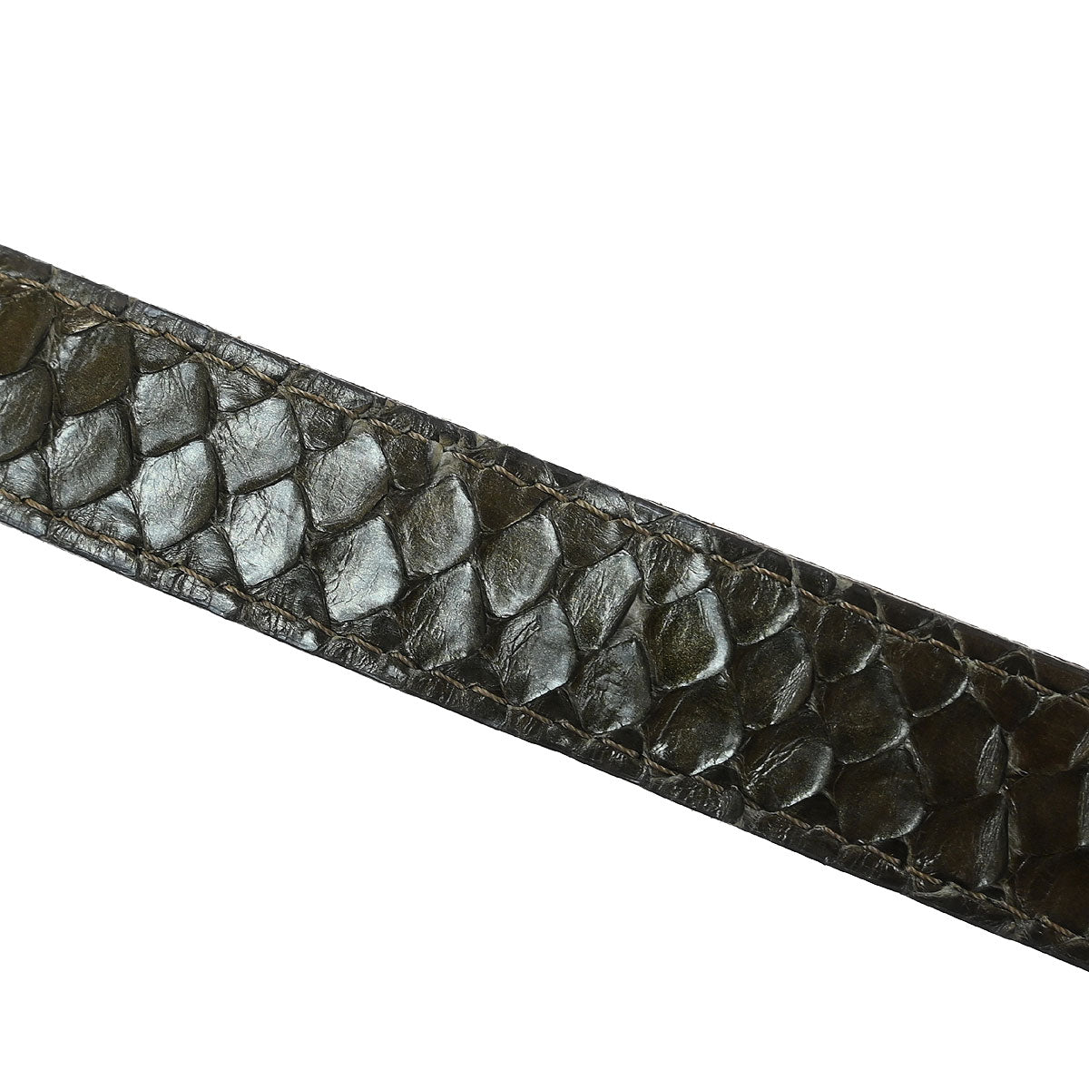 Fendi * Brown Fur へび Mamma Baguette Handbag